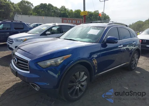 2012 Infiniti Fx35 Limited Edition z USA, uszkodzony, nr VIN JN8AS1MW3CM151032